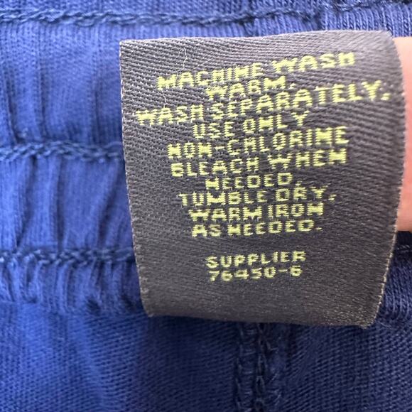 Xersion Activewear Pants WMNS XXL Blue Pull On Elastic Waist High Rise Cotton - Picture 5 of 10